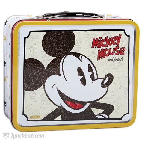 1997 metal mickey mouse lunch box|Mickey Mouse backpack and lunchbox.